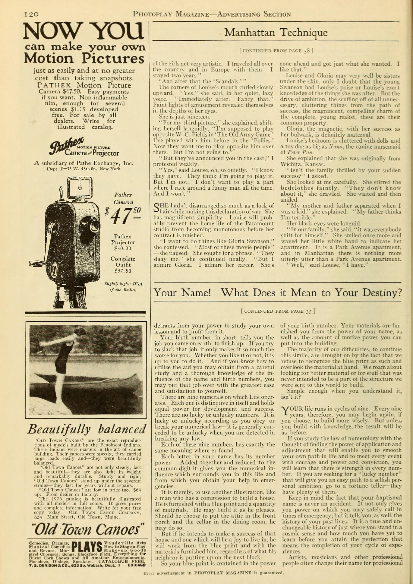 "Manhattan Technique", Photoplay, April 1926 02